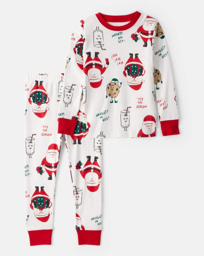 Pijama 2 piezas Santa Unisex