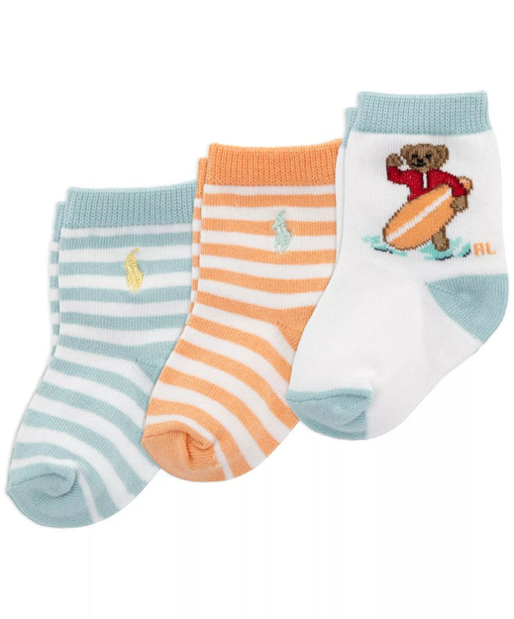 Pack 3 Medias Ralph Lauren Niño