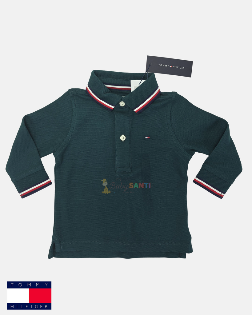 Camisa Manga Larga Tommy Hilfiger Verde