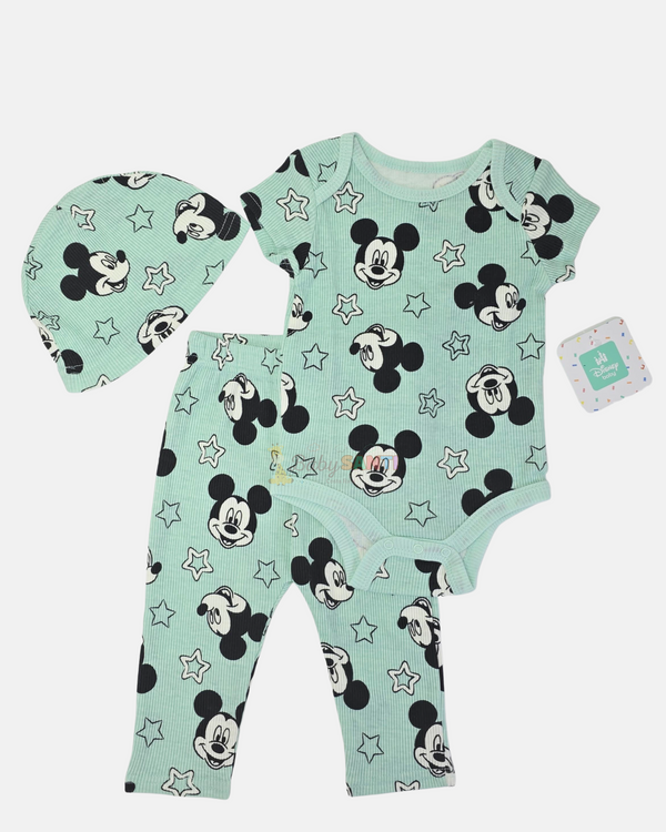 Conjunto 3 Piezas Mickey Mouse