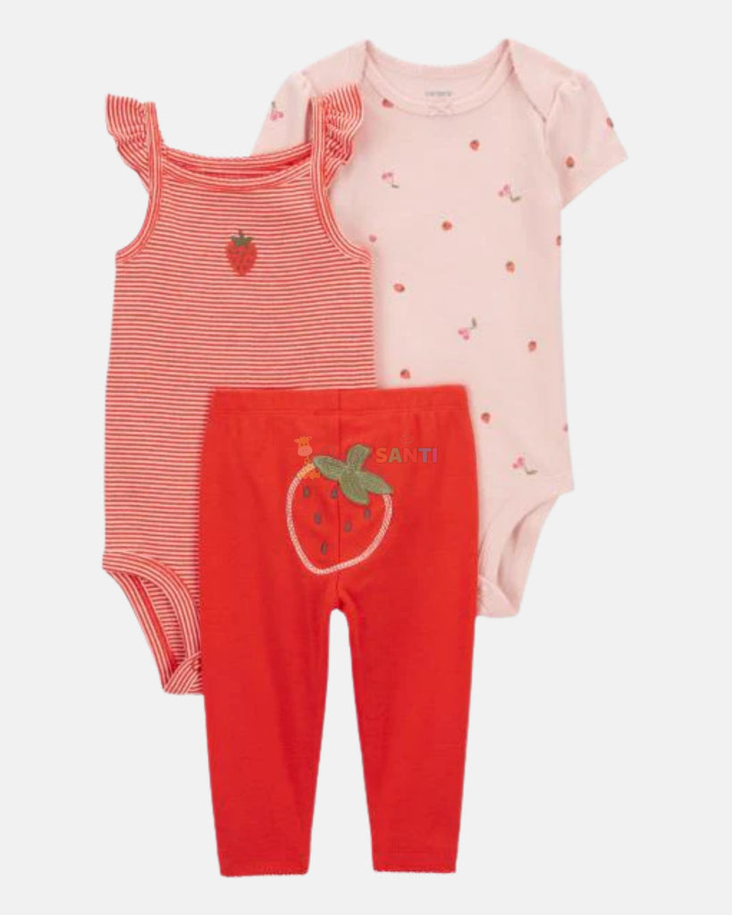 Conjunto 3 piezas Mamelucos & Legging