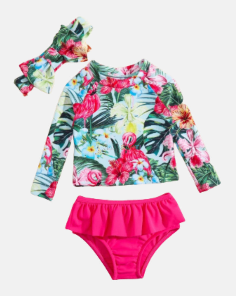 Traje de Baño & Vincha Floral