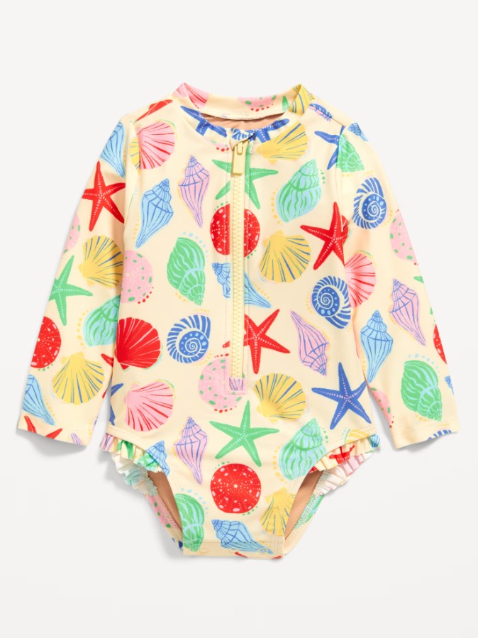 Traje de baño manga larga