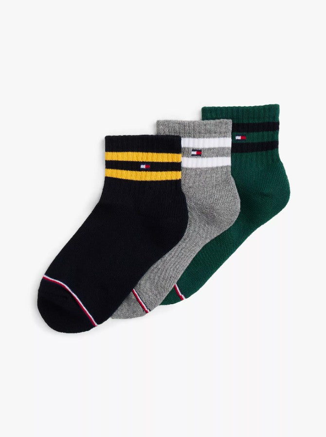 3 Pares de Medias Tommy Hilfiger
