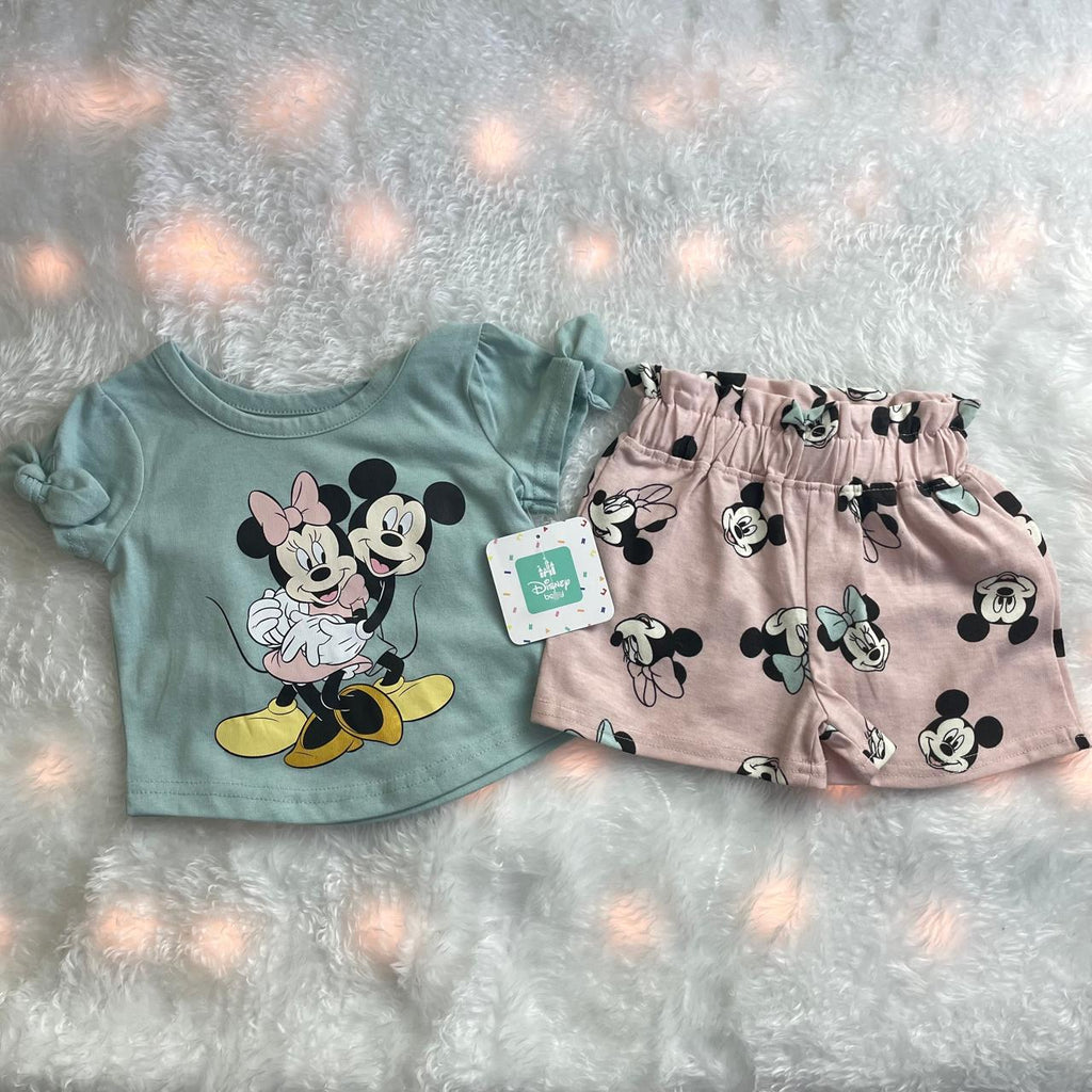 Conjunto 2 piezas con Blusa & Short Minnie