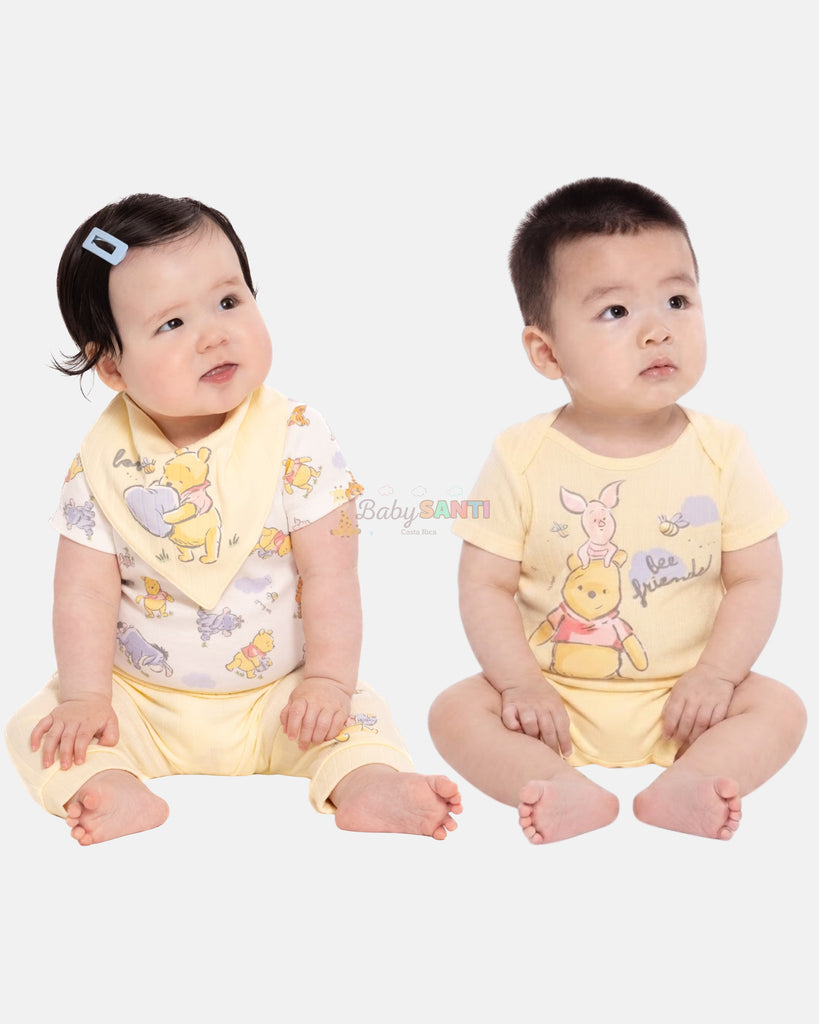 Conjunto 4 piezas Winnie Pooh