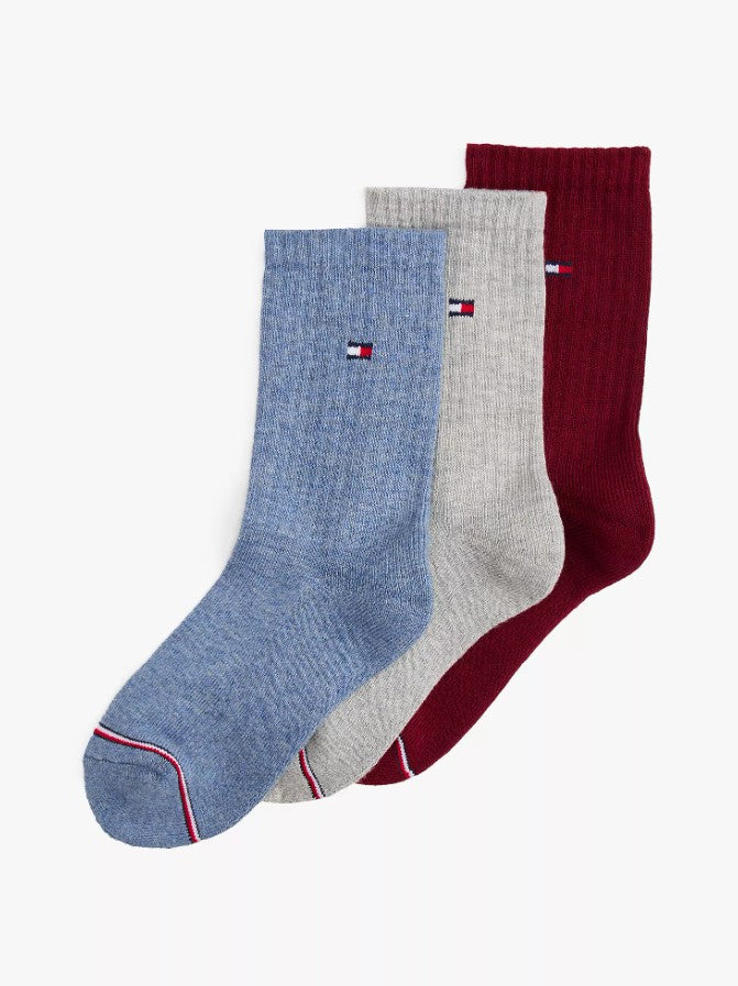3 Pares de Medias Tommy Hilfiger