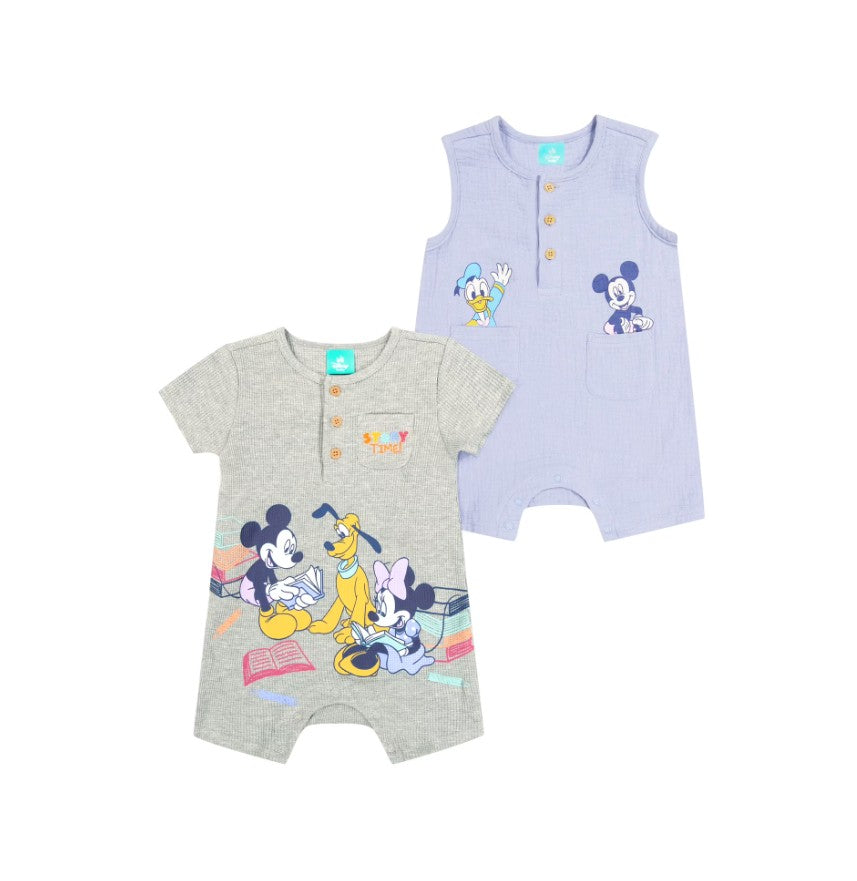 Paquete 2 Rompers Mickey