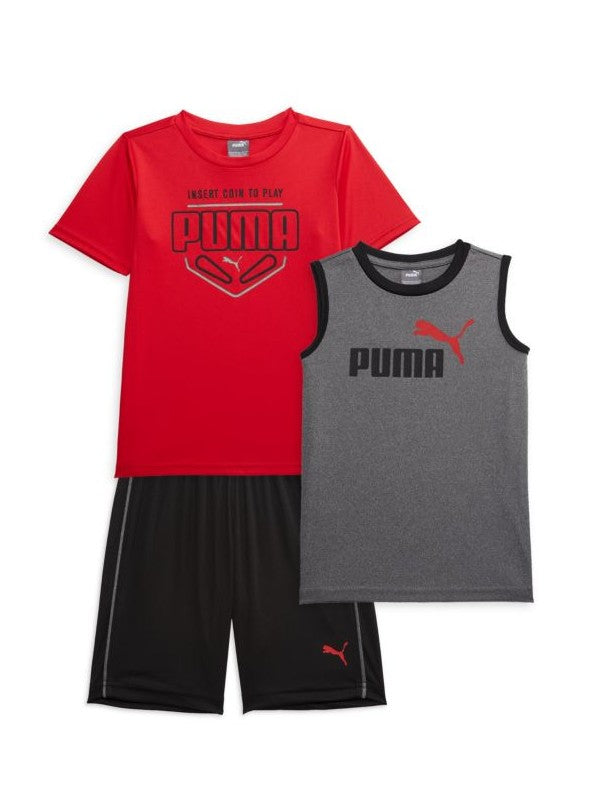 Conjunto Puma 3 piezas Niño