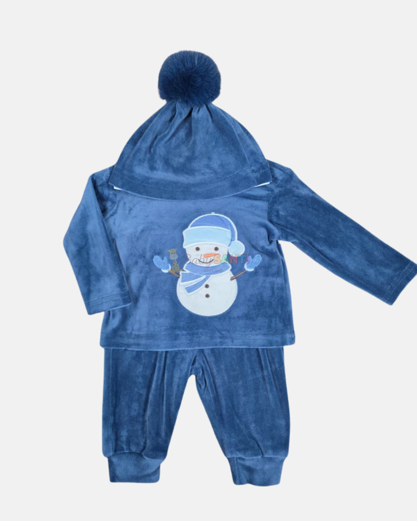 Conjunto Muñeco Nieve Unisex