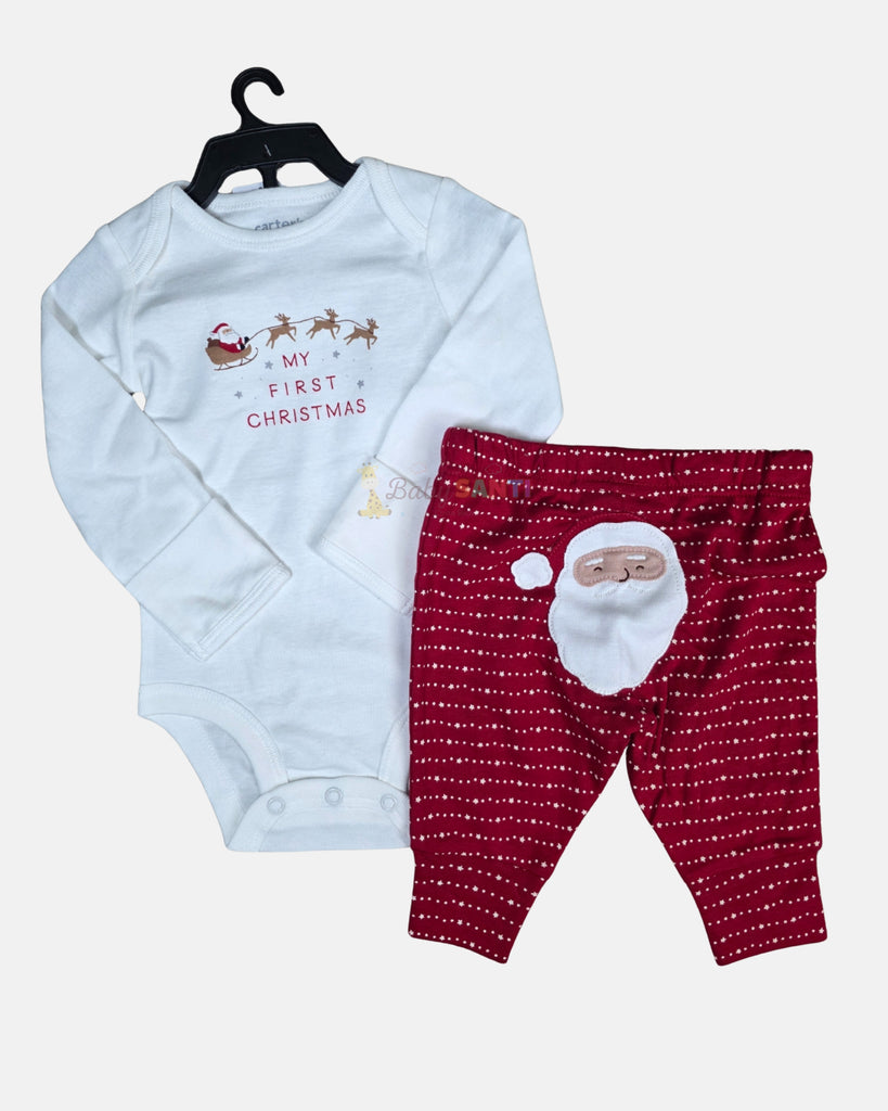 Conjunto Mi Primera Navidad Unisex