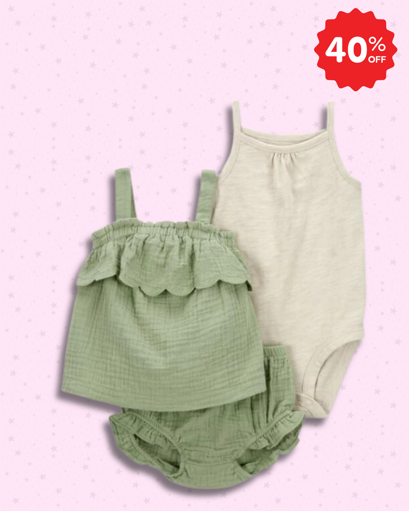 Conjunto Mameluco & Blusa con Short