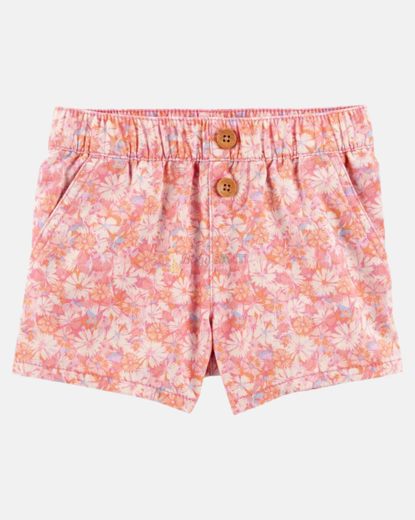 Short Floral Print