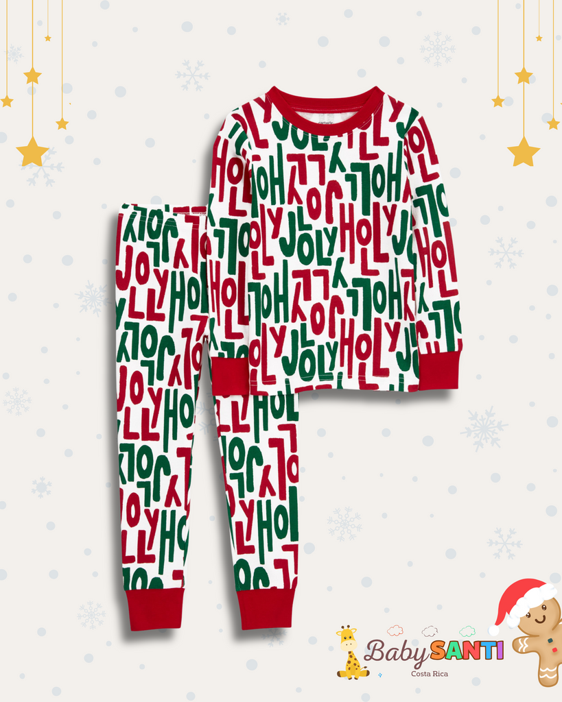 Pijama 2 piezas Holly Jolly Unisex