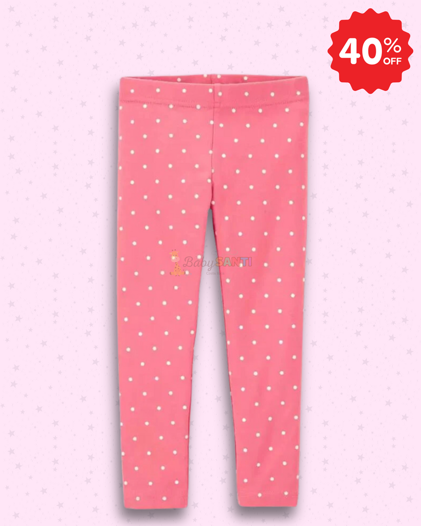 Legging Rosado con puntos