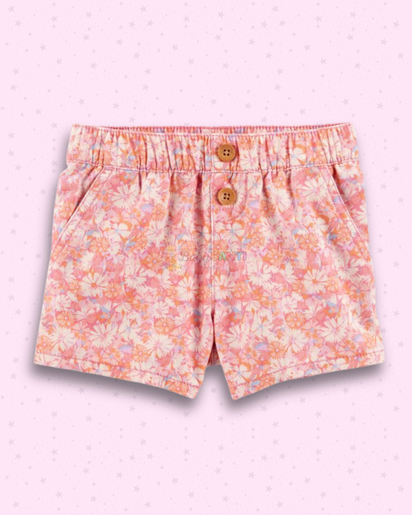 Short Floral Print