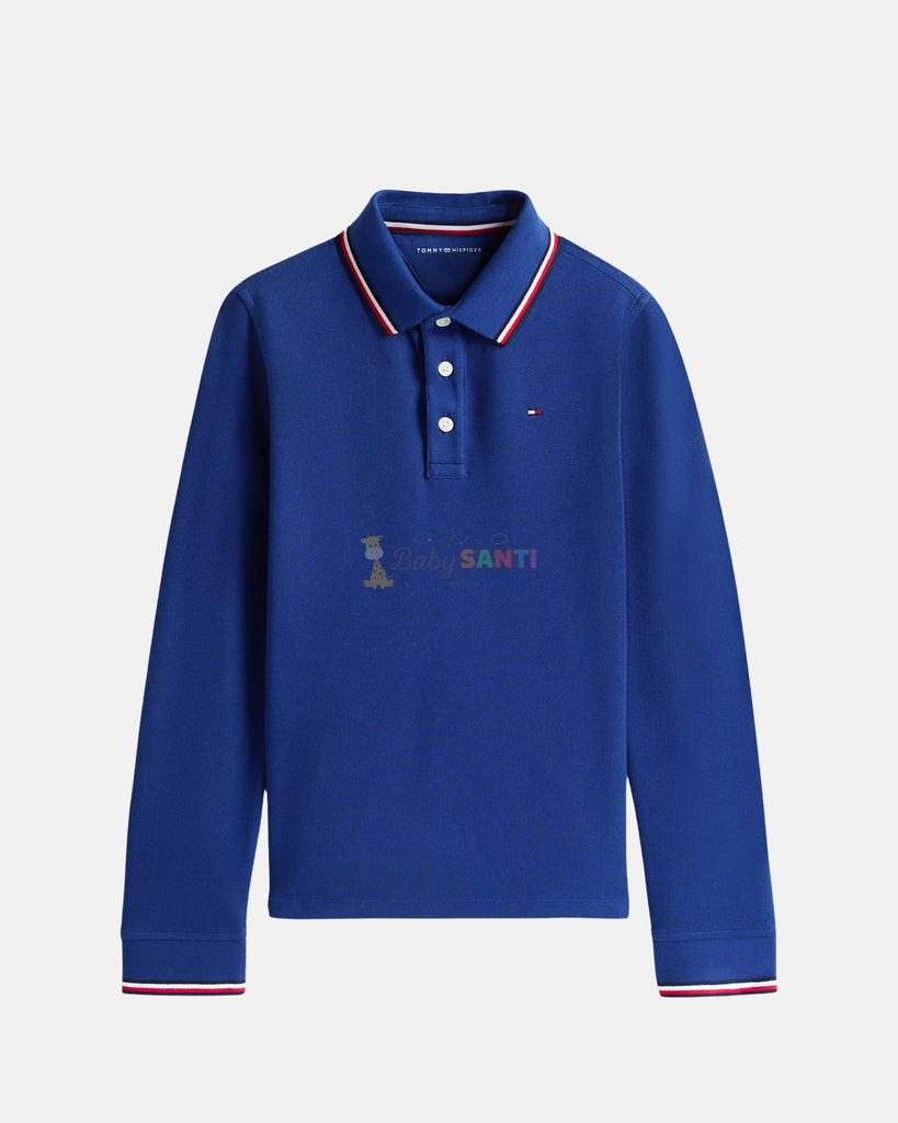 Camiseta Manga Larga Tommy Hilfiger Azul