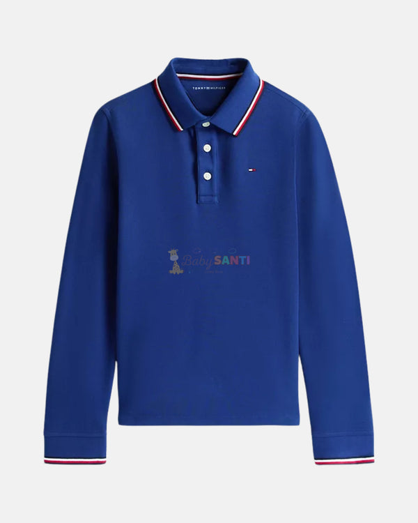 Camiseta Manga Larga Tommy Hilfiger Azul Marino