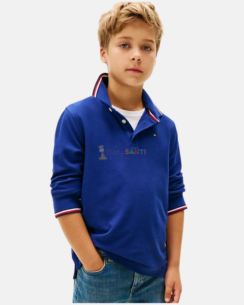 Camiseta Manga Larga Tommy Hilfiger Azul Marino