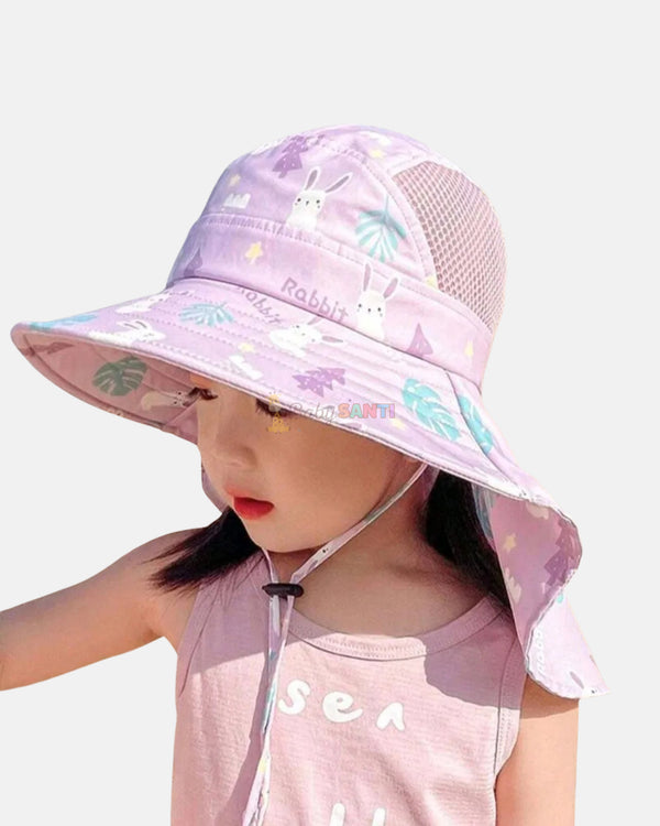 Sombrero Conejitos Ala Ancha