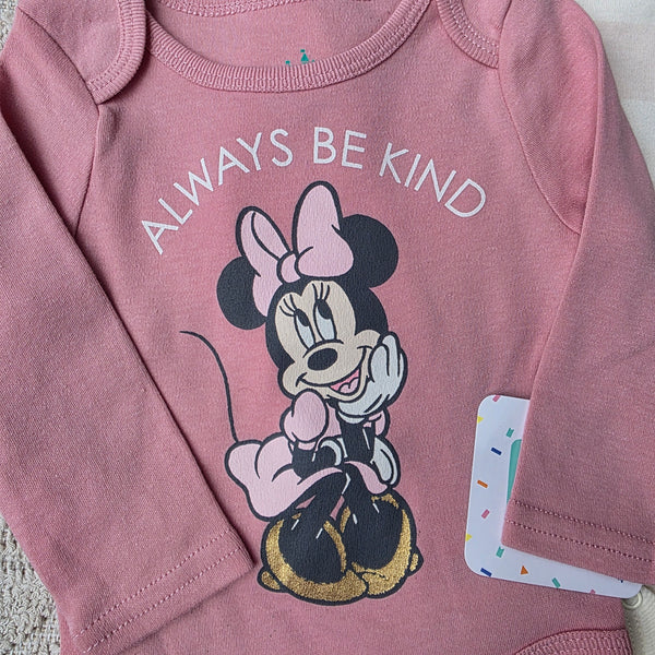 Paquete 3 Mamelucos Minnie Mouse