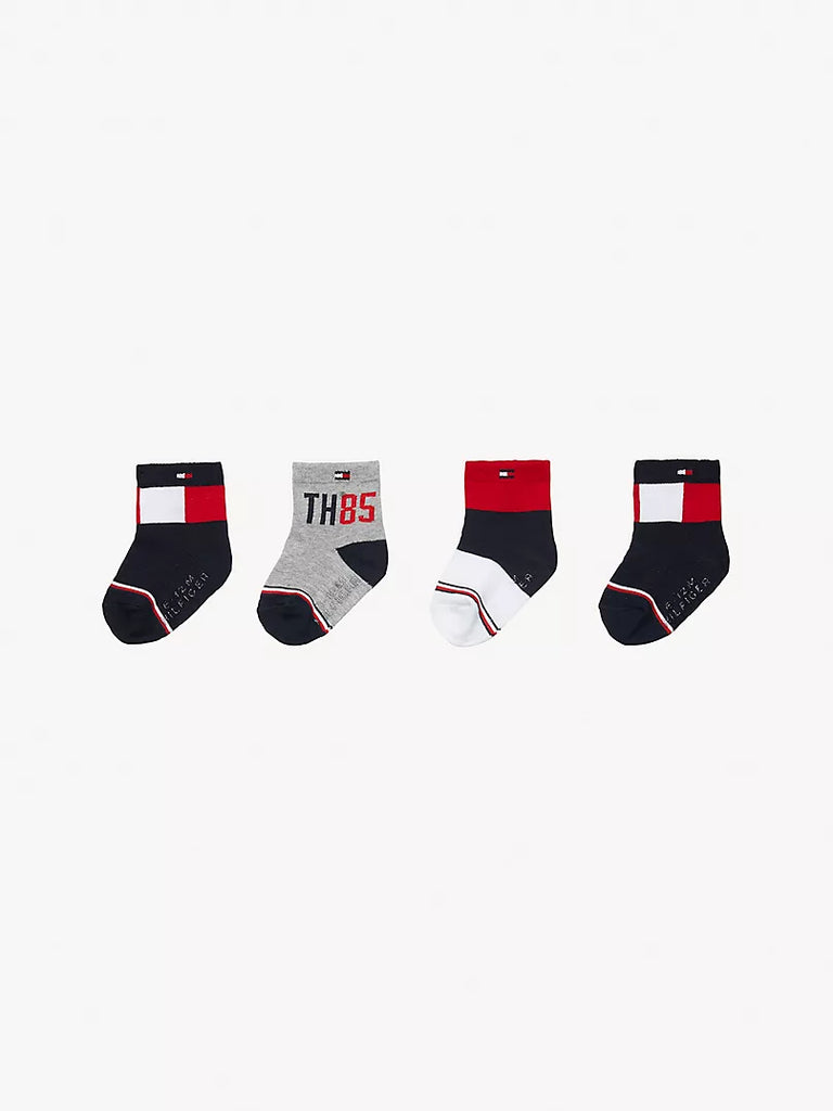 Pack 4 Medias Tommy Hilfiger
