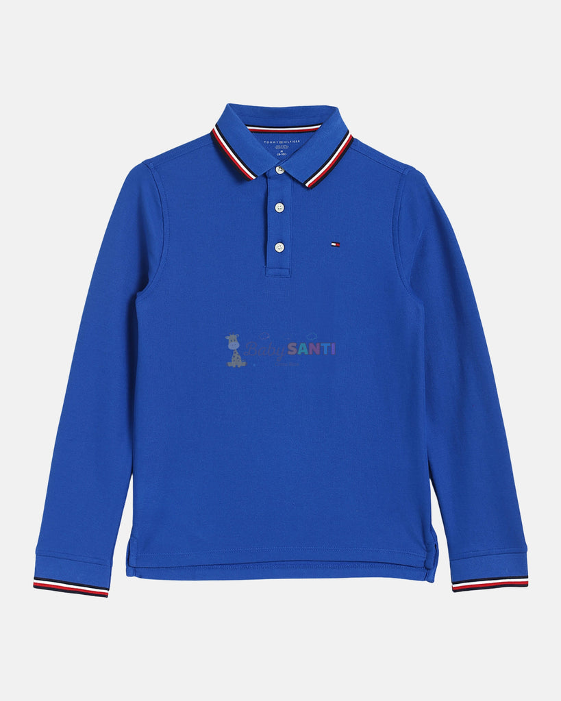 Camiseta Manga Larga Tommy Hilfiger Azul